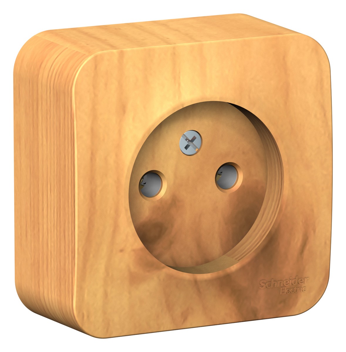 Blanca ясень розетки и выключатели Розетка SE Blanca б/з Ясень наружный без шторок BLNRA000105