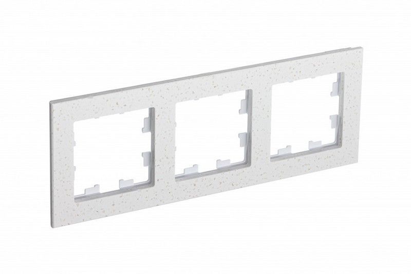 AtlasDesign Рамки Nature Рамка Systeme Electric AtlasDesign Nature Мрамор крем роял 3-ая ATN343103