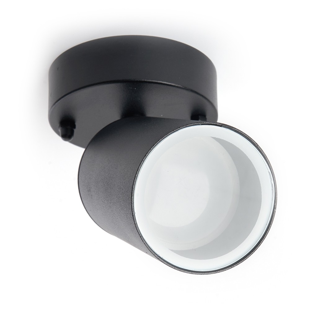 Уличные настенные светильники Светильник садово-парковый Feron DH1704 на стену GU10 230V черный (на стену) 48322 