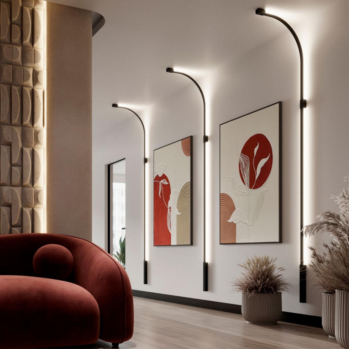 Настенный светильник ODEON LIGHT 7006/100A FINO LED