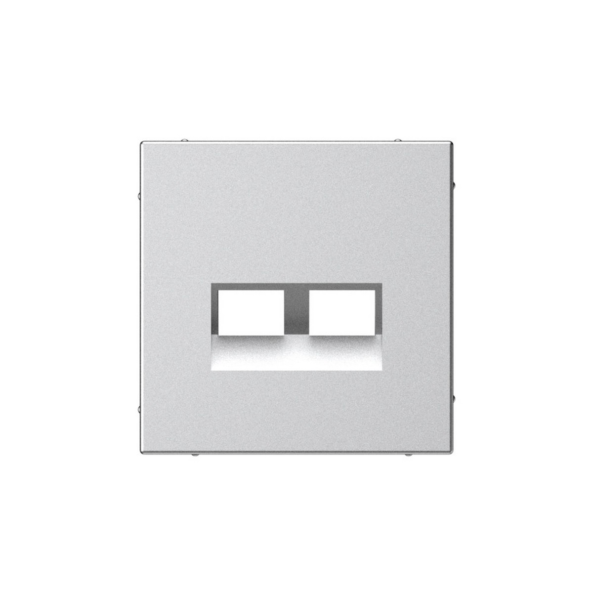 ArtGallery Алюминий Накладка Systeme Electric ArtGallery Алюминий двойная Keystone