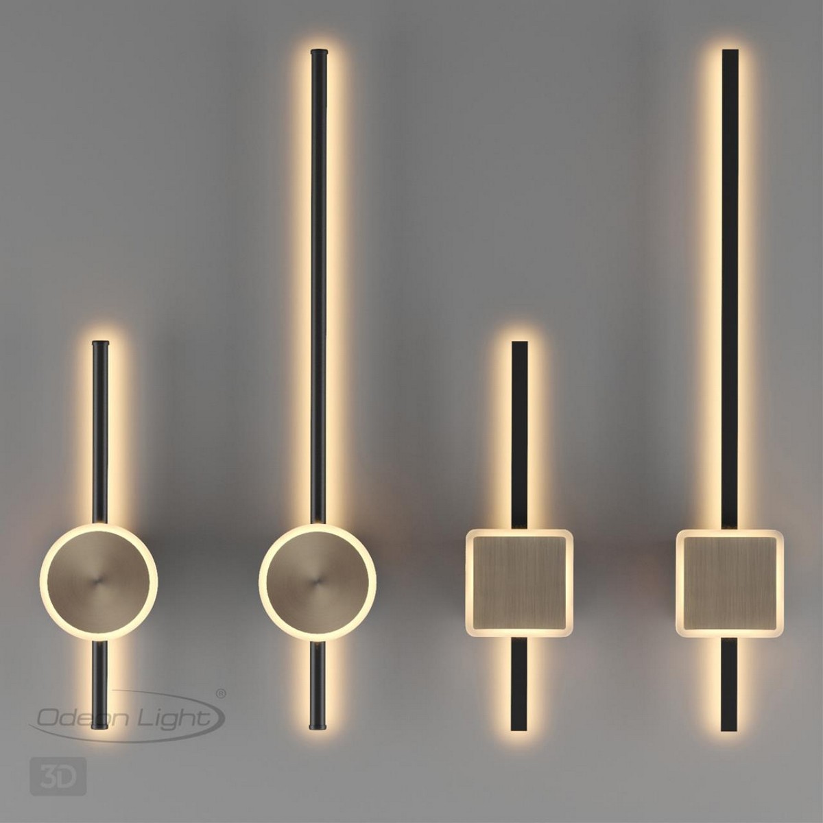 Накладные светодиодные светильники Настенно-потолочный светильник ODEON LIGHT 4256/18WL STILO 