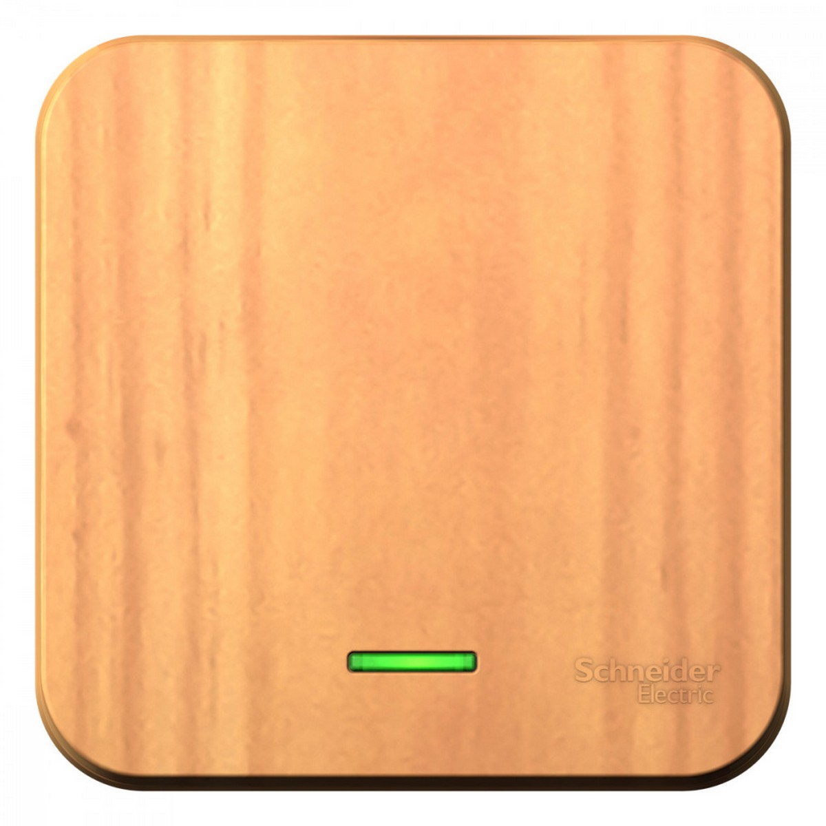 Blanca ясень розетки и выключатели Выключатель SE Blanca 1-клавишный Ясень наружный с подсветкой BLNVA101105