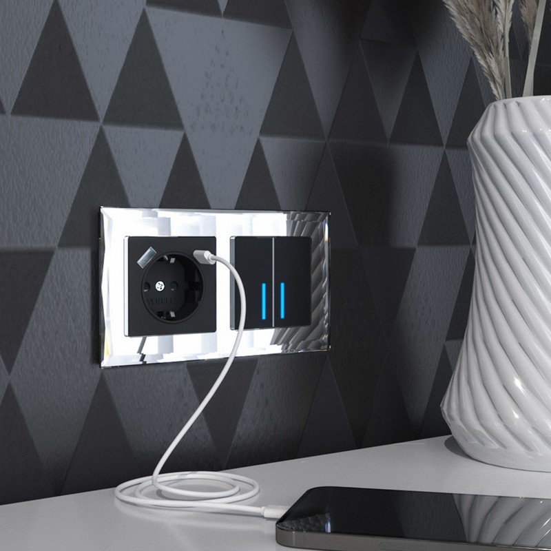 Рамки Werkel Diamant Рамка Werkel Diamant на 2 поста (зеркальный) W0021220