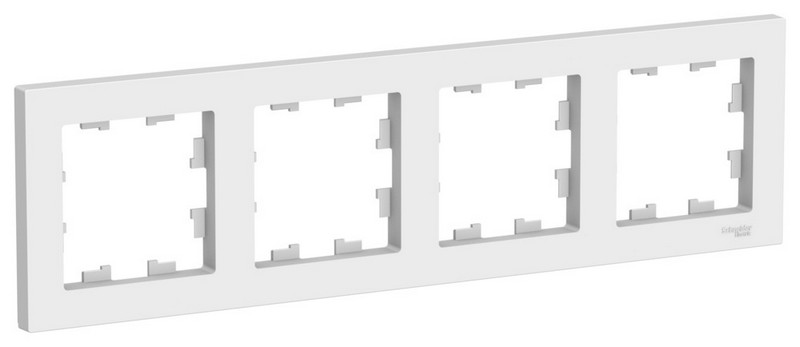 AtlasDesign Лотос Рамка Systeme Electric AtlasDesign Лотос 4-ая, универсальная ATN001304