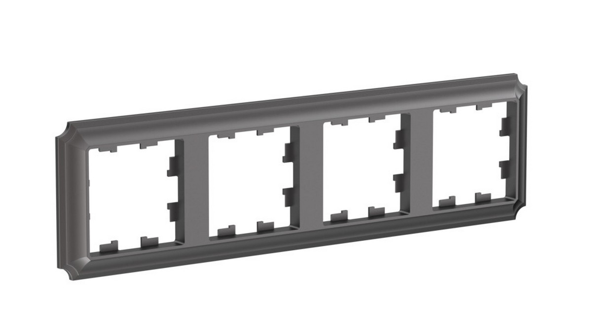 AtlasDesign Рамки Antique Рамка Systeme Electric AtlasDesign Antique Мокко 4-ая, универсальная ATN100604