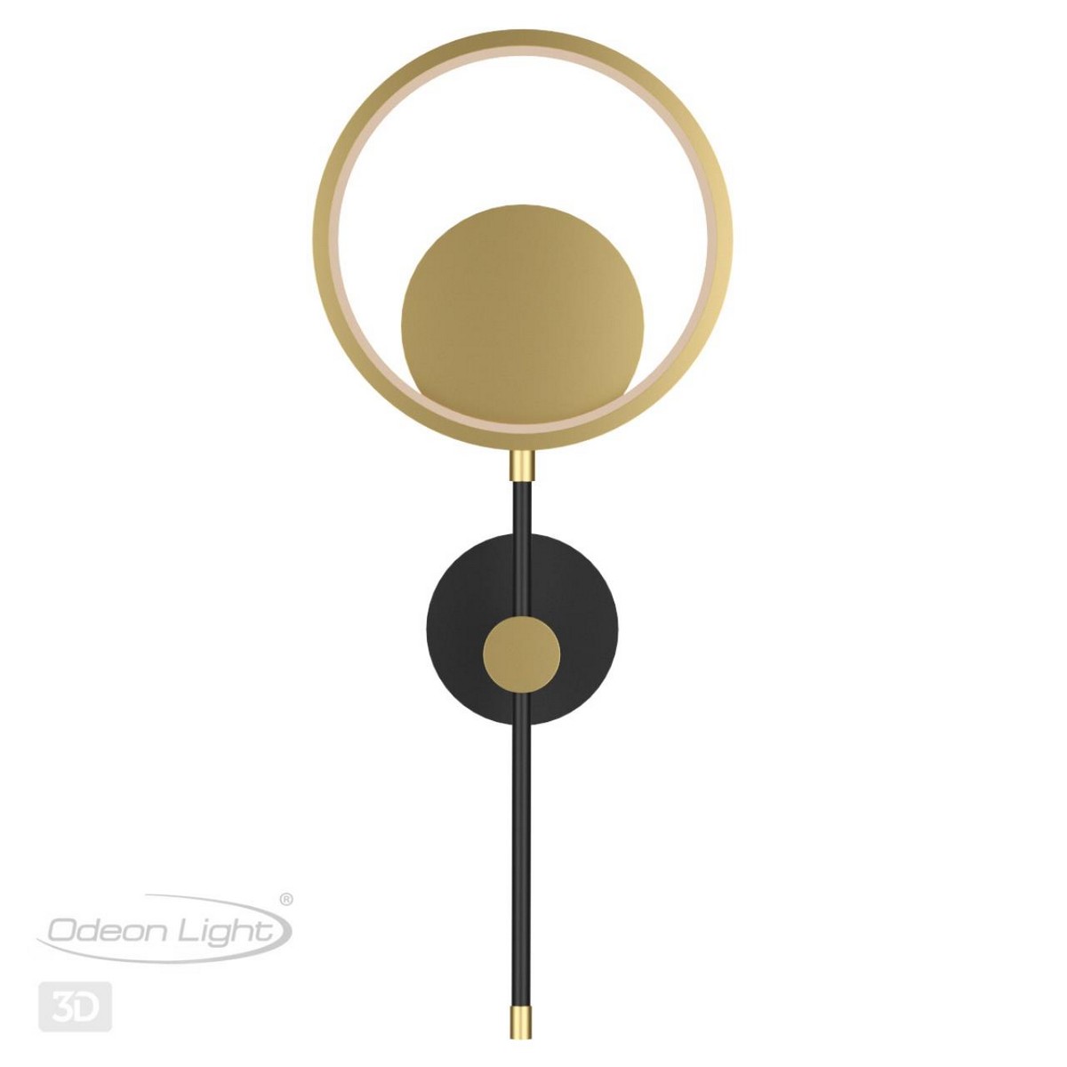 Накладные светодиодные светильники Настенный светильник ODEON LIGHT 4322/15WL DENZEL 