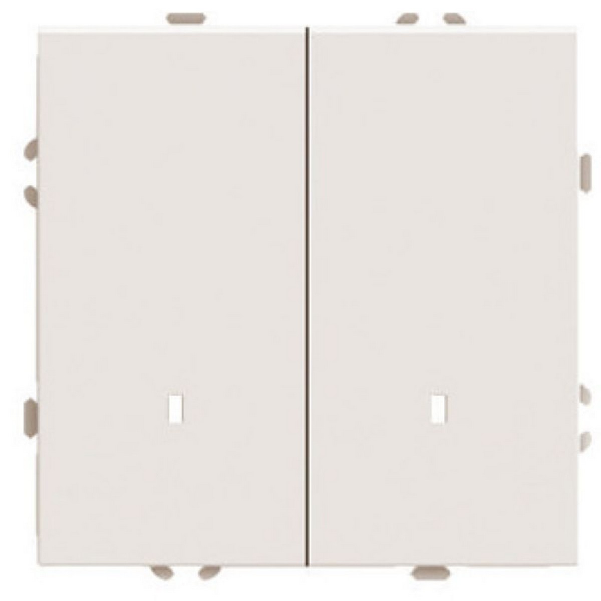 Эмили - Розетки и выключатели Stekker Выключатель 2-клавишный c индикатором STEKKER Эмили RSW10-5102-08 кашемир soft touch 49890