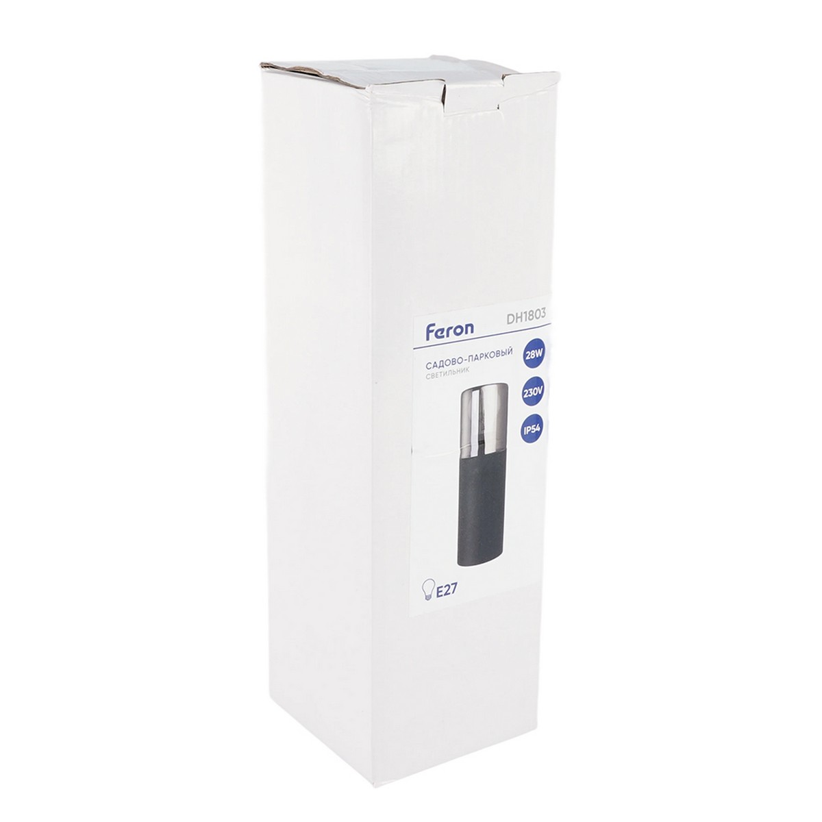 Уличные светильники столб Светильник Feron DH1803 садово-парковый столб E27 черный 51994 