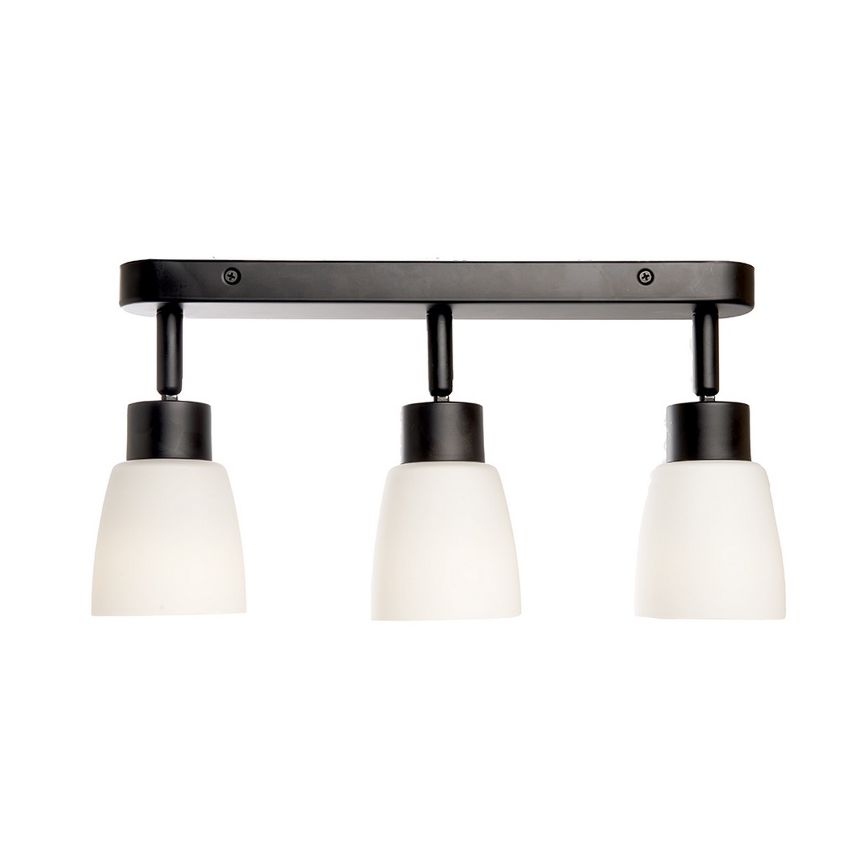 Накладные светодиодные светильники Светильник Feron ML243 настенно-потолочный 3хE27 черный 41516 