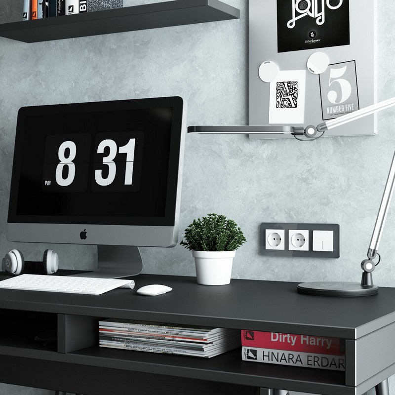 Werkel Белый матовый механизмы Розетка Werkel с заземлением и шторками (БЕЛЫЙ МАТОВЫЙ) W1171161