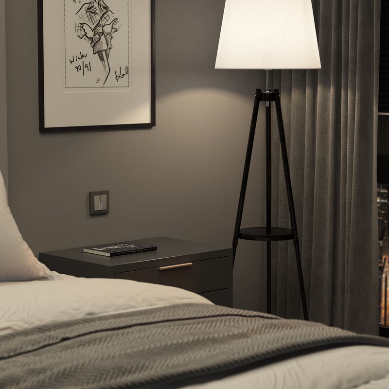 Werkel Серебряный матовый Выключатель Werkel двухклавишный проходной с подсветкой (серебряный матовый) W1122165