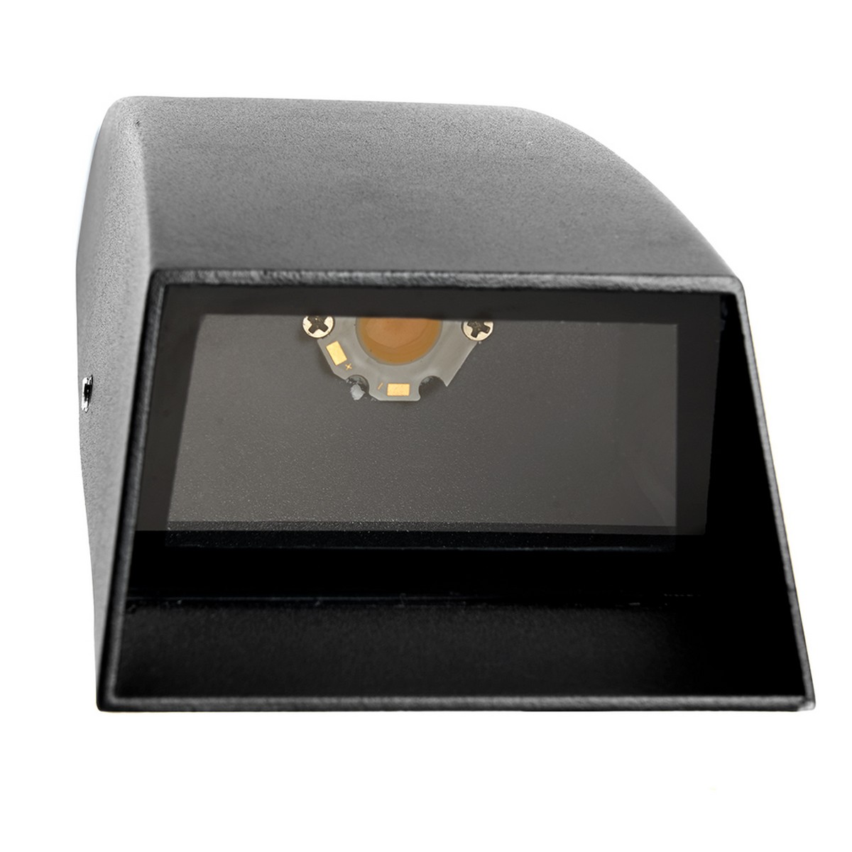 Уличные настенные светильники Светильник уличный светодиодный Feron DH506 6W 170Lm 4000K черный 48364 