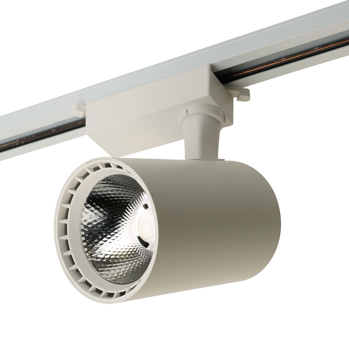 Трековые светодиодные светильники Светодиодный светильник Feron.ONE AL141 трековый 18W 4000K 35 градусов белый 48712 