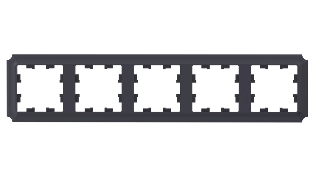 AtlasDesign Рамки Antique Рамка Systeme Electric AtlasDesign Antique Карбон 5-ая, универсальная ATN101005