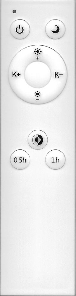 Управляемые светодиодные светильники и люстры Светодиодный управляемый светильник накладной Feron AL5300 тарелка 36W 3000К-6500K белый 29637 