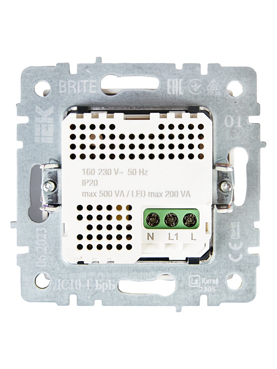 IEK Brite Белый Датчик движения IEK BRITE BASE Белый ДС10-1-БрБ BR-MS10-N-150-05-K01