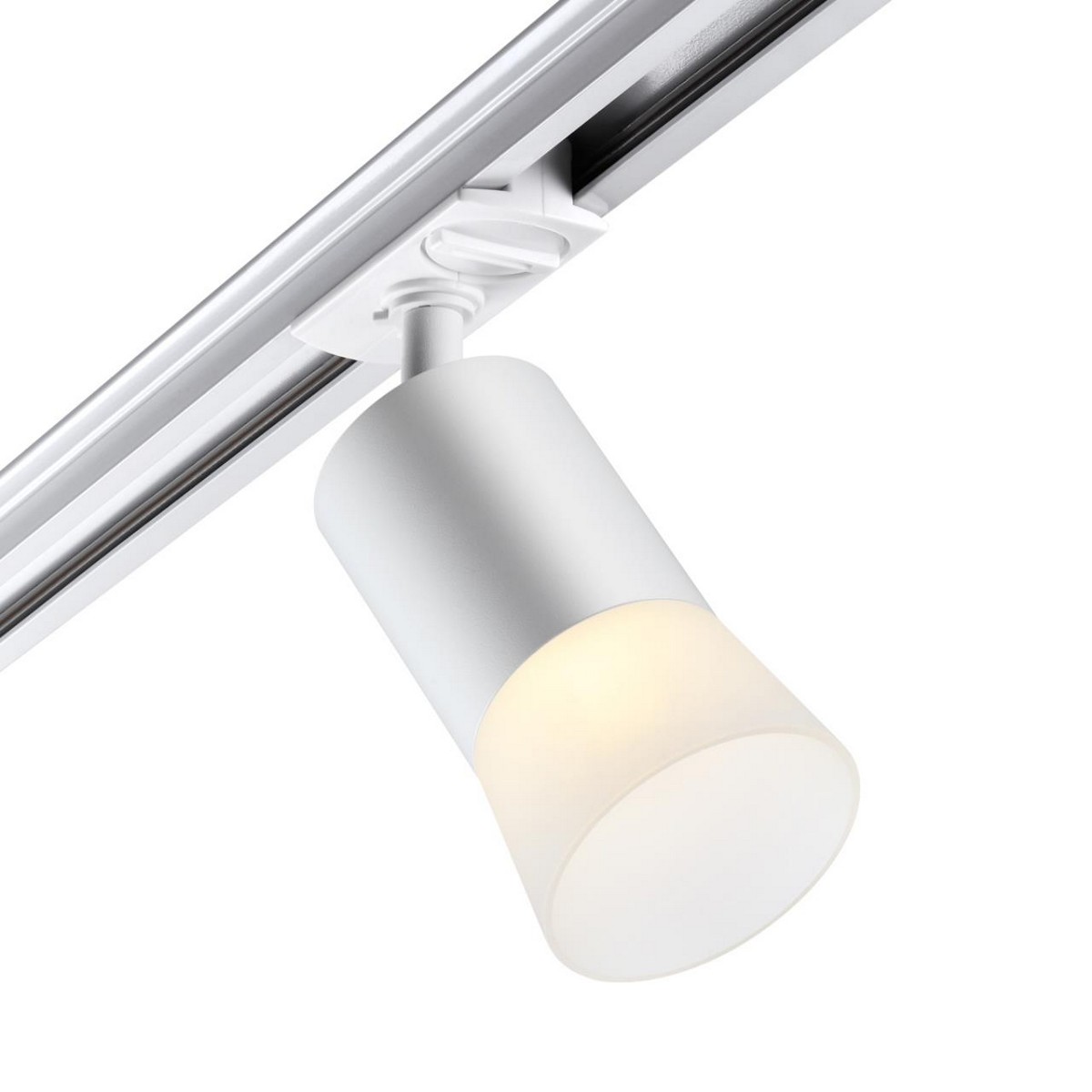 Трековые светодиодные светильники Светильник трековый однофазный двухжильный  NOVOTECH 370903 ELINA 