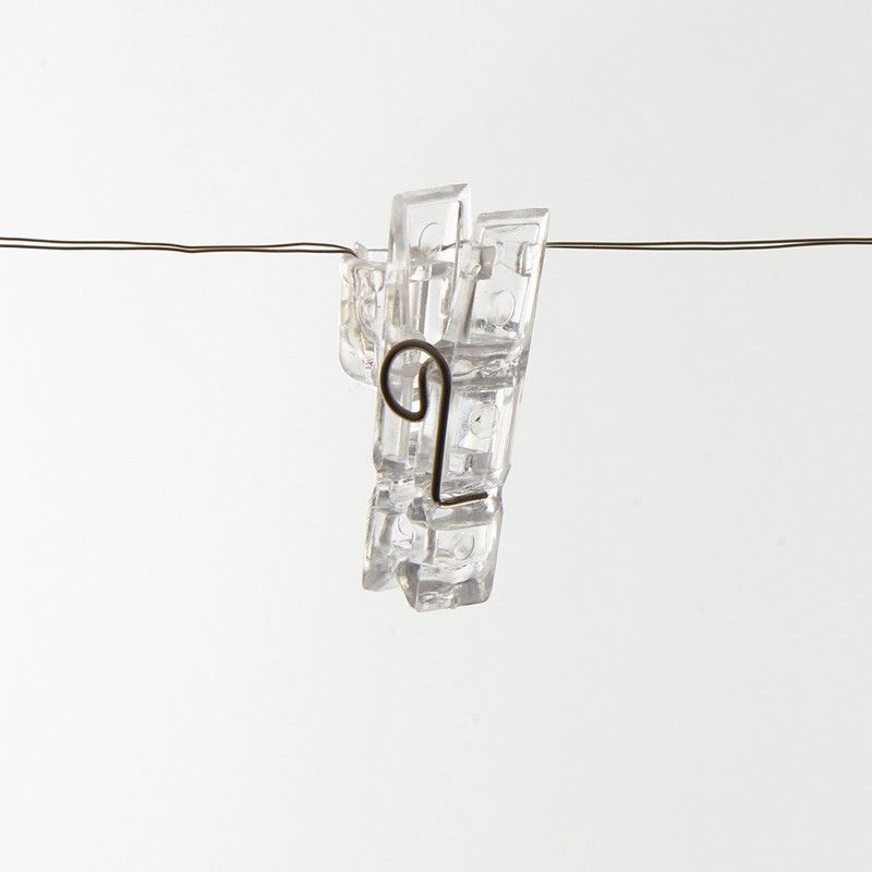 Гирлянда линейная Feron CL573 Прищепки статичная 1.8м USB 2700K 41650