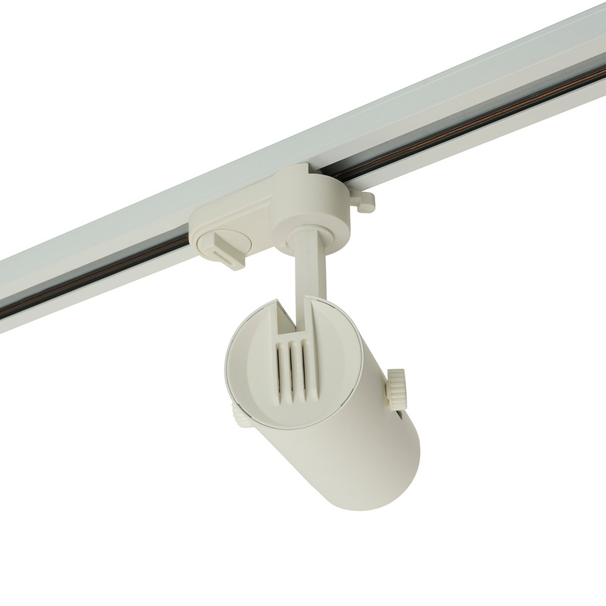 Трековые светодиодные светильники Светильник Feron AL182 трековый на шинопровод GU10 белый 48937 