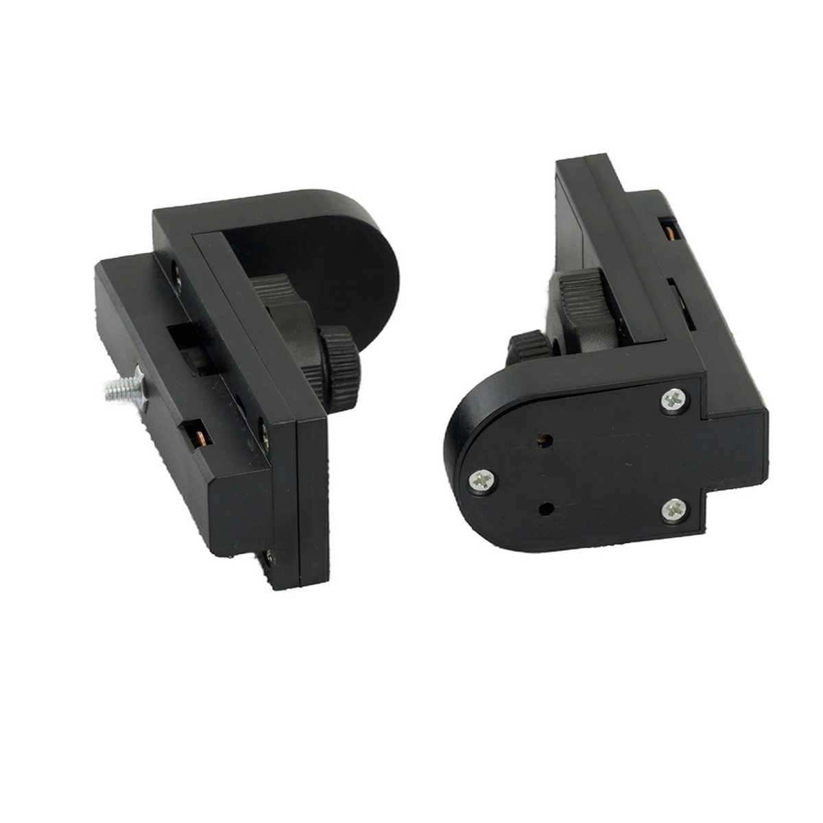 Трековые светодиодные светильники Коннектор (адаптер для установки Т8 лампы цоколь G13) для шинопровода черный LD1016 51038 