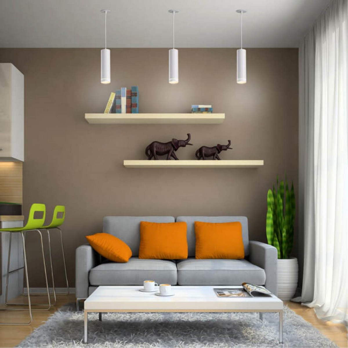 Подвесные светодиодные светильники Подвес встраиваемый светодиодный NOVOTECH 357690 ARUM 