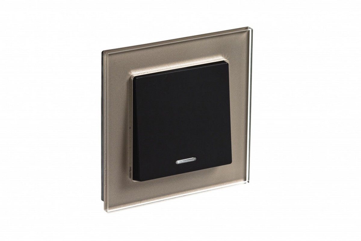 AtlasDesign Рамки Nature Рамка Systeme Electric AtlasDesign Nature Стекло шампань 1-ая ATN320501