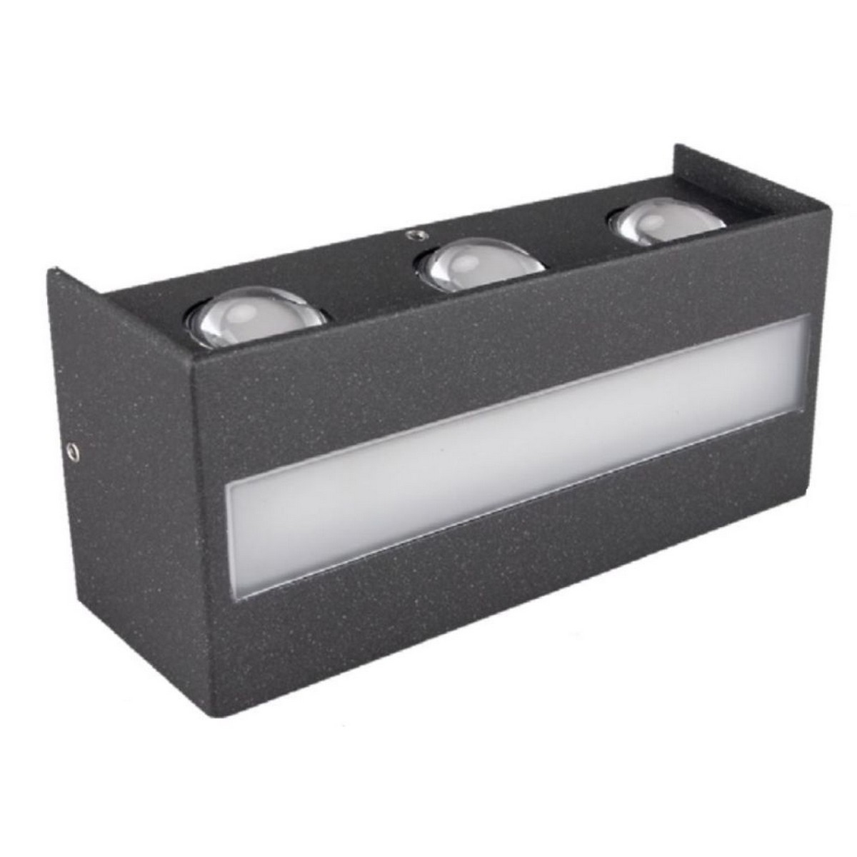 Уличные настенные светильники Светильник уличный светодиодный Feron DH902 12W 950Lm 4000K черный 51413