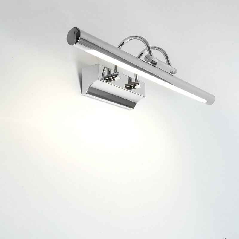 Линейные светодиодные светильники Подсветка для картин, зеркал FERON AL5071 7W хром 29751 