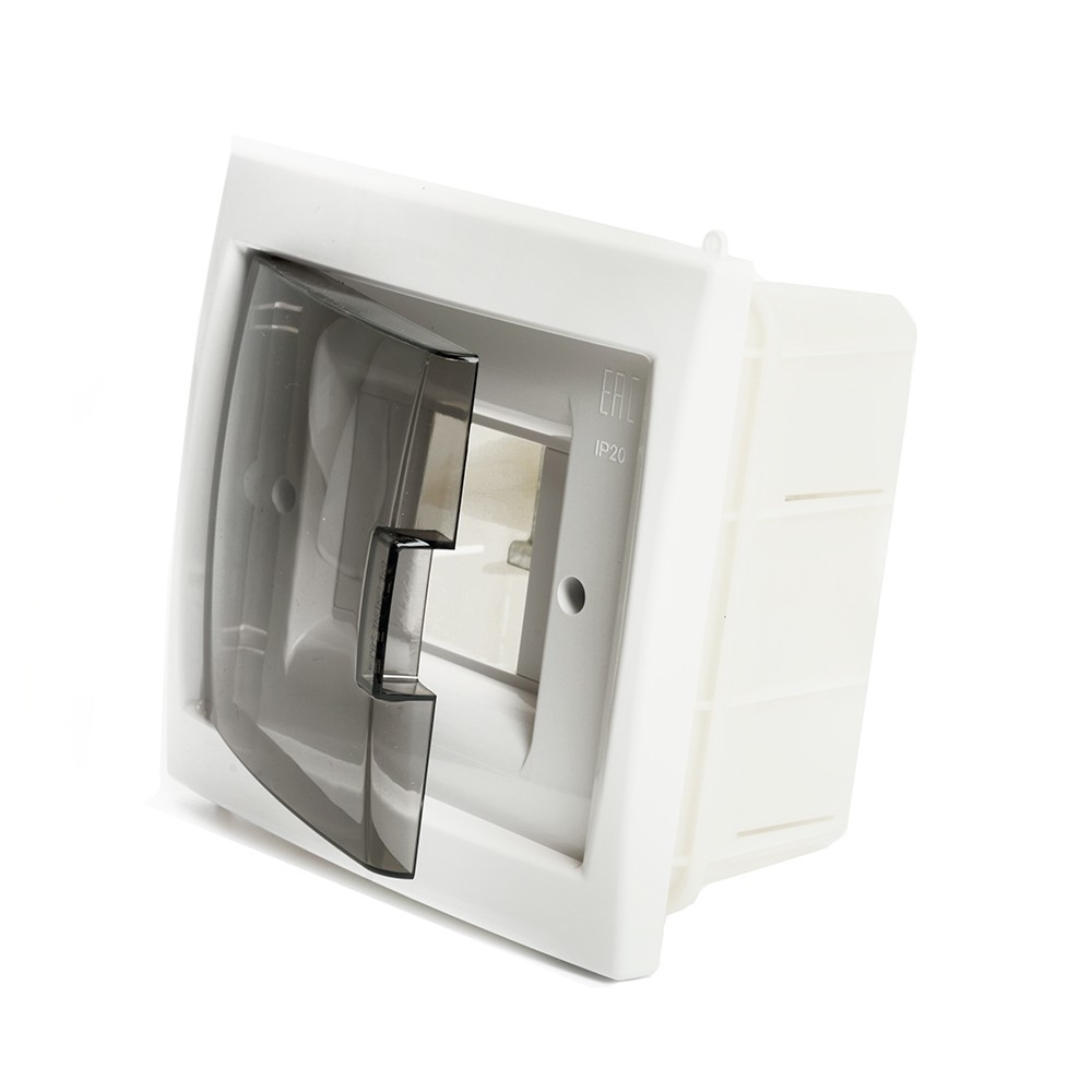 Пластиковые боксы и щиты Stekker Бокс встраиваемый STEKKER EBX50-2/04-20 4 модуля пластик серия Standart 49632