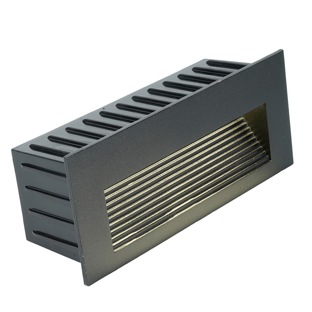 Уличные настенные светильники Светодиодный светильник Feron LN012-1 встраиваемый 5W 4000K IP65 черный 51956 