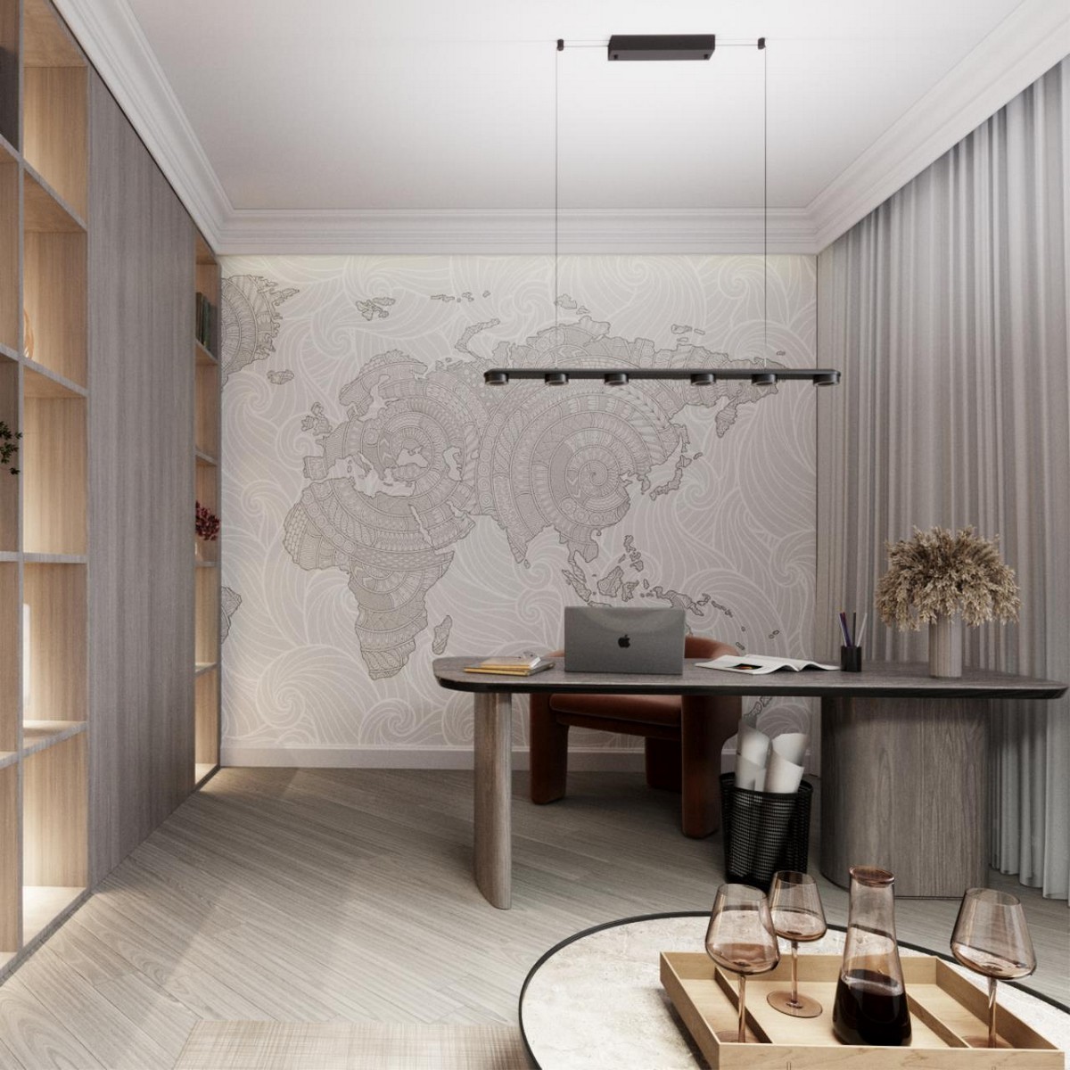 Подвесные светодиодные светильники Подвесной светильник ODEON LIGHT 6631/64L TURMAN 