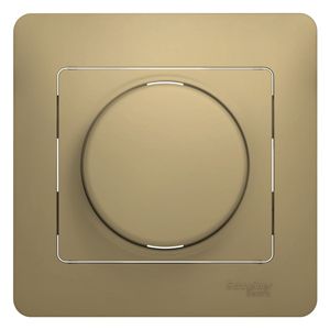 Glossa Титан Светорегулятор (диммер) Systeme Electric Glossa Титан универсальный, 600Вт/ВА  GSL000436