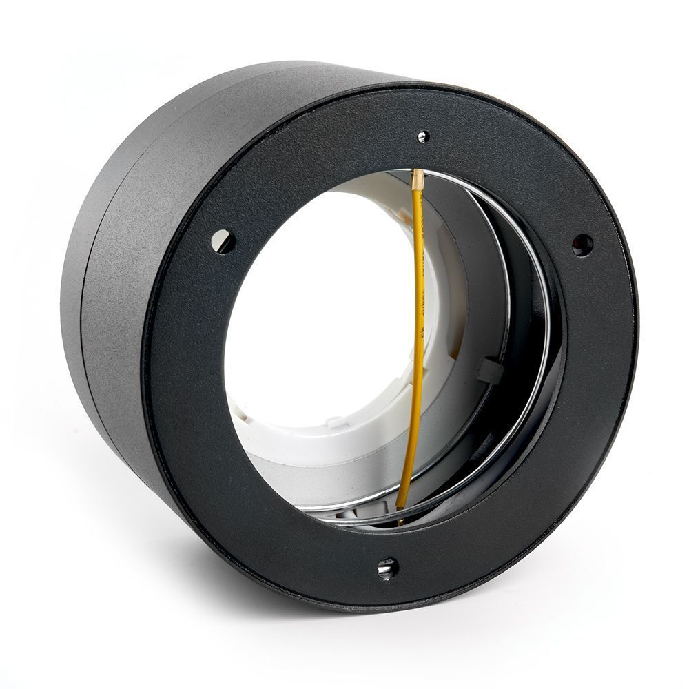 Светильники споты светодиодные Светильник спот потолочный Feron HL370 25W GX70 черный 48298 