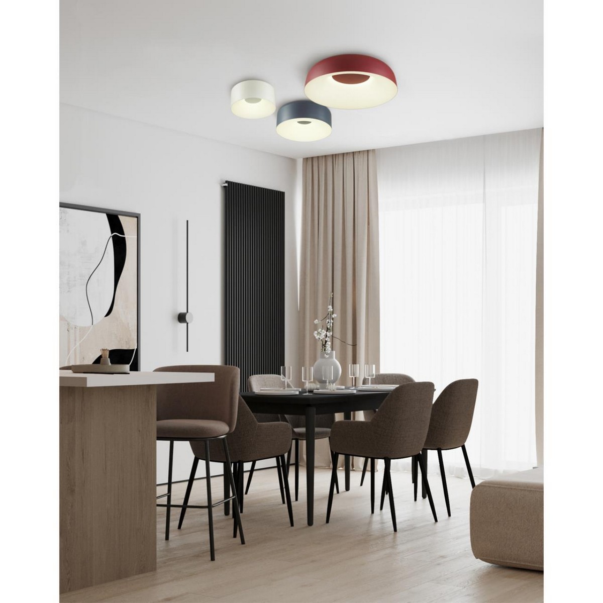 Накладные светодиодные светильники Потолочный светильник СОНЕКС 7690/65L CONFY 