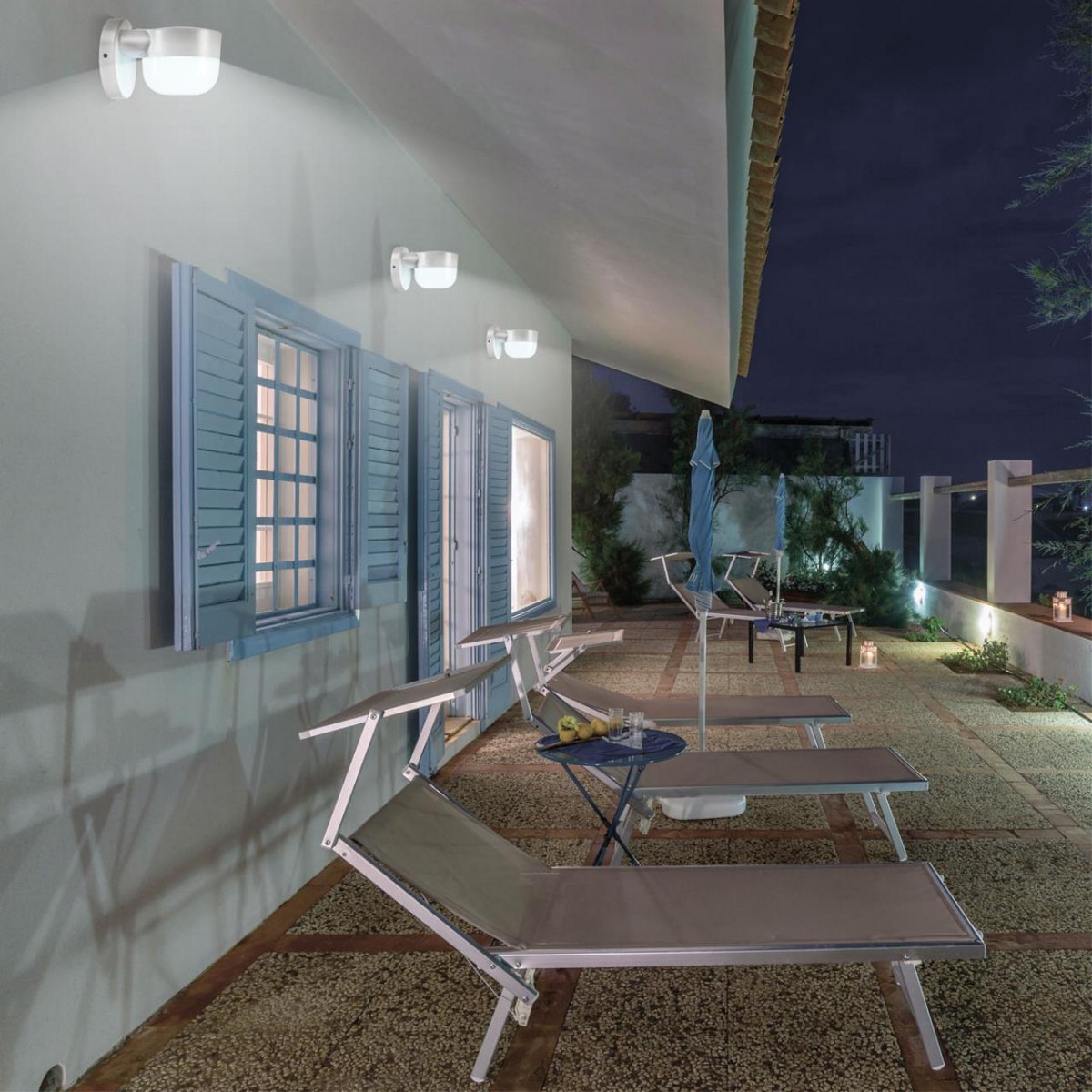 Уличные настенные светильники Ландшафтный настенный светильник NOVOTECH 358450 OPAL 