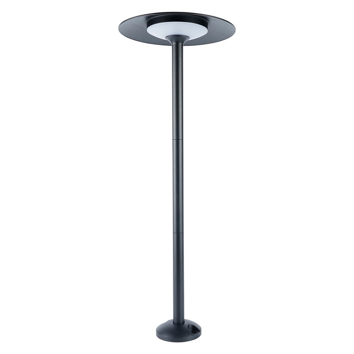 Уличные светильники столб Светильник Feron DH704 уличный светодиодный 6W 4000K черный 51980 