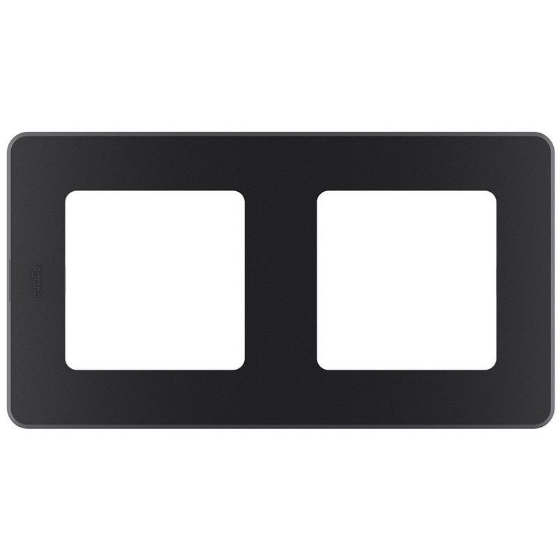 Legrand Inspiria Рамки Рамка Legrand INSPIRIA Антрацит 2 поста 673943