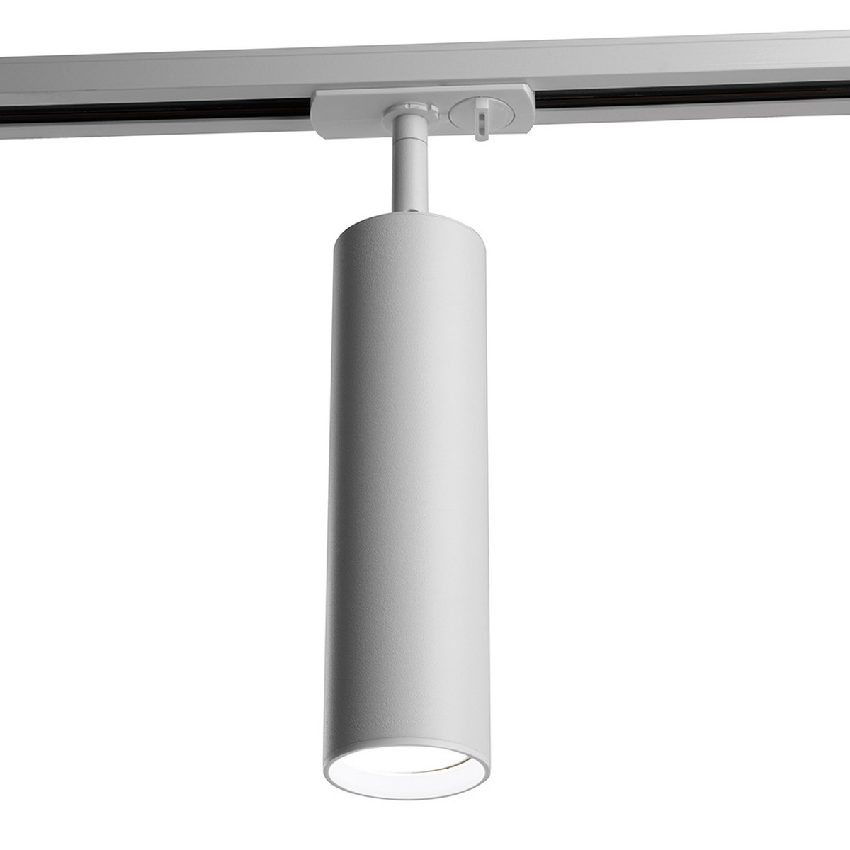 Трековые светодиодные светильники Светильник Feron AL194 трековый однофазный на шинопровод под лампу GU10 белый 48540 