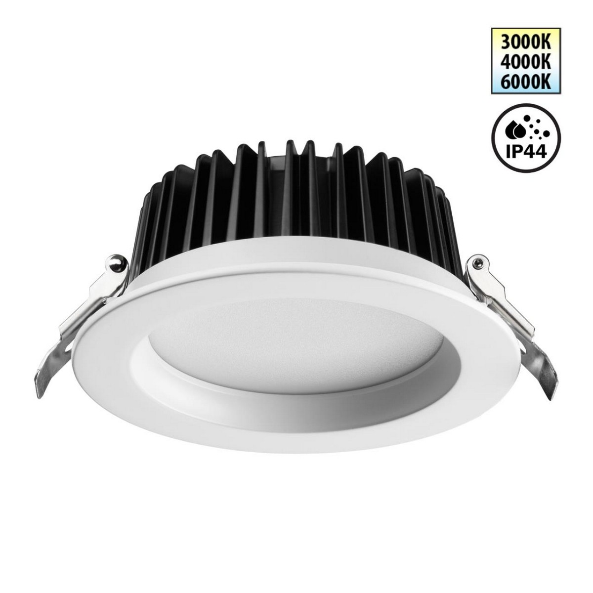 Встраиваемые светодиодные светильники Встраиваемый светодиодный светильник с переключателем цветовой температуры NOVOTECH DRUM 359414