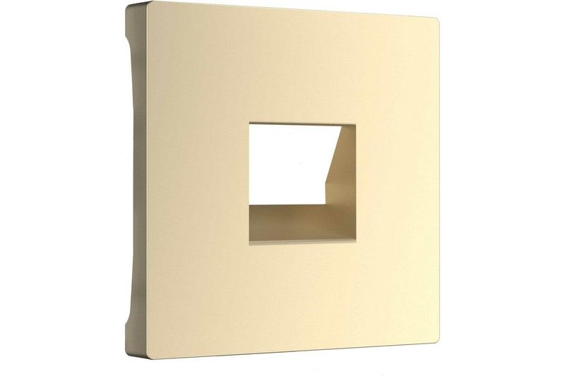 Werkel Шампань механизмы Накладка Werkel для телефонной розетки RJ-11 (шампань) W1192011