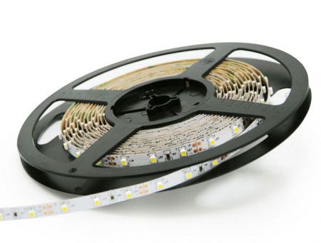 Светодиодная лента белая холодная Светодиодная лента Eleganz LUX 2835 IP65 12V 9,6 Вт/м  120 Led/м Холодный белый 6000K в силиконе (цена за метр) EL-LS65-96W 