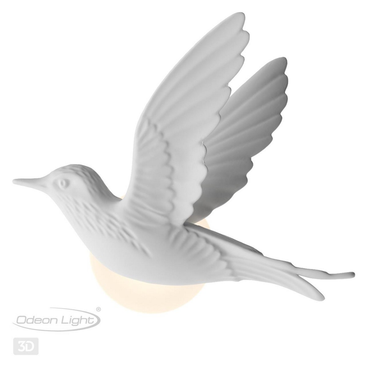 Накладные светодиодные светильники Настенный светильник ODEON LIGHT 4341/3WLA COLOMBELLA 