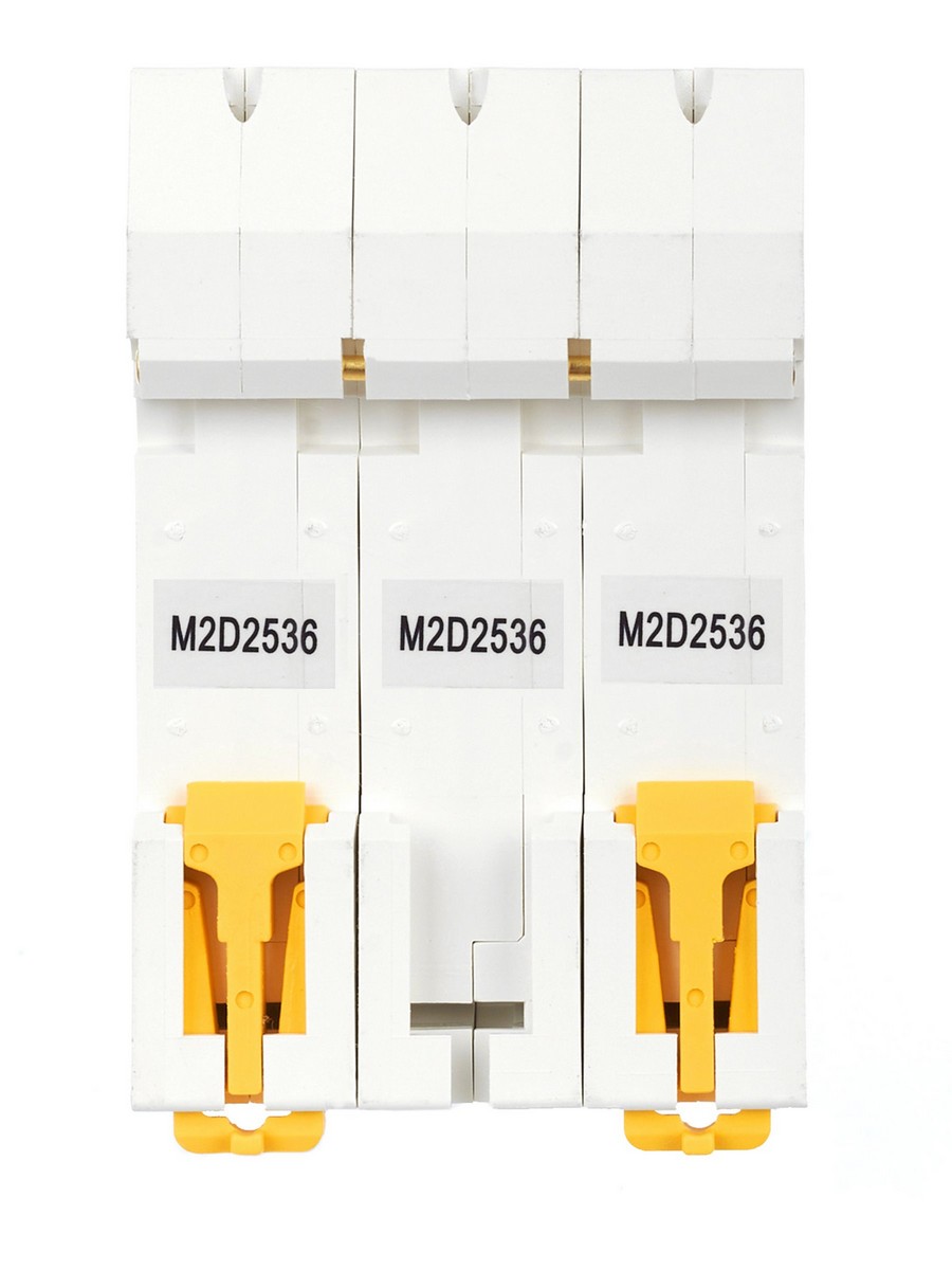 3 полюсные (трехполюсные) Автоматический выключатель IEK ARMAT M06N 3P D 25А AR-M06N-3-D025 