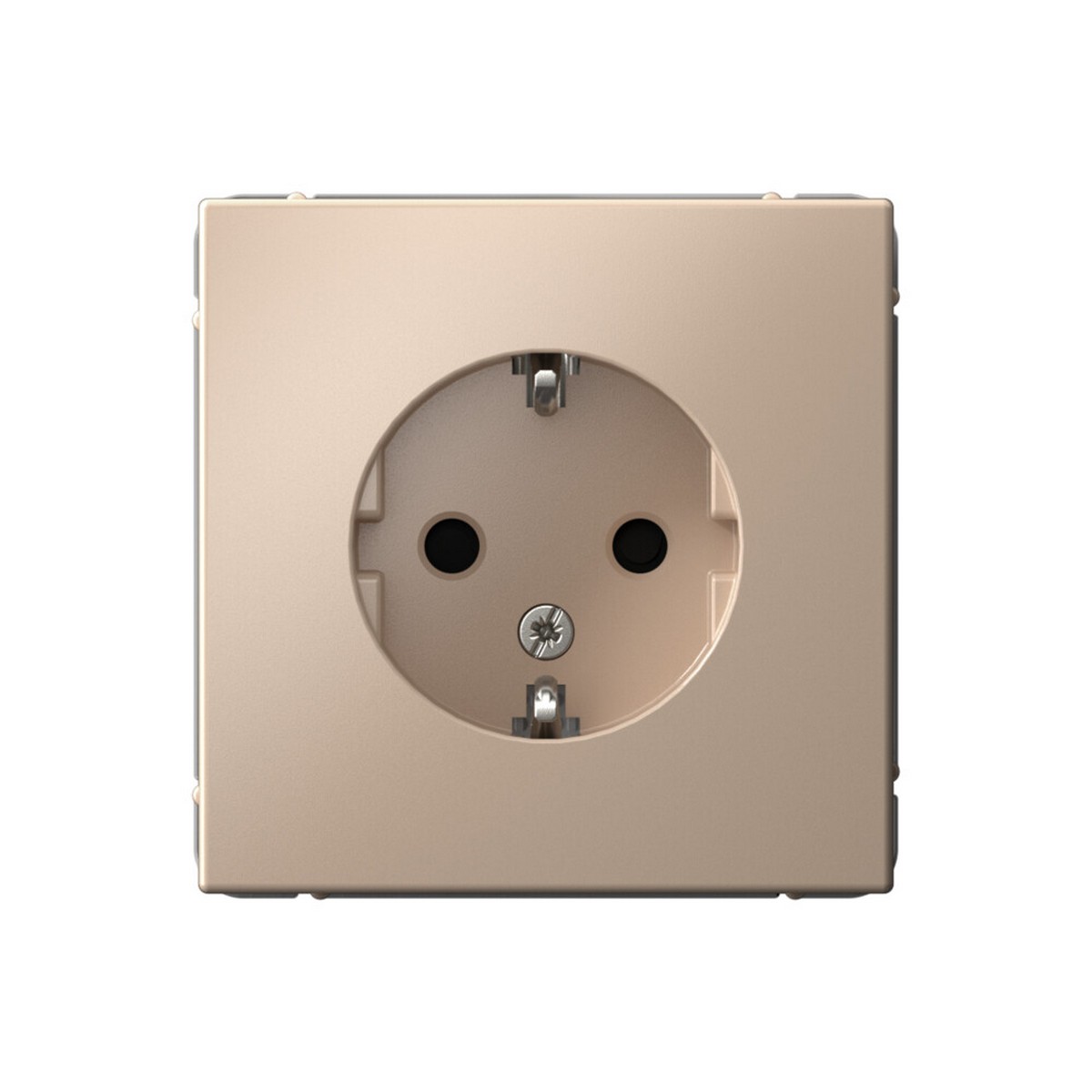ArtGallery Песочный Розетка Systeme Electric ArtGallery Песочный с заземлением со шторками 16А GAL001245