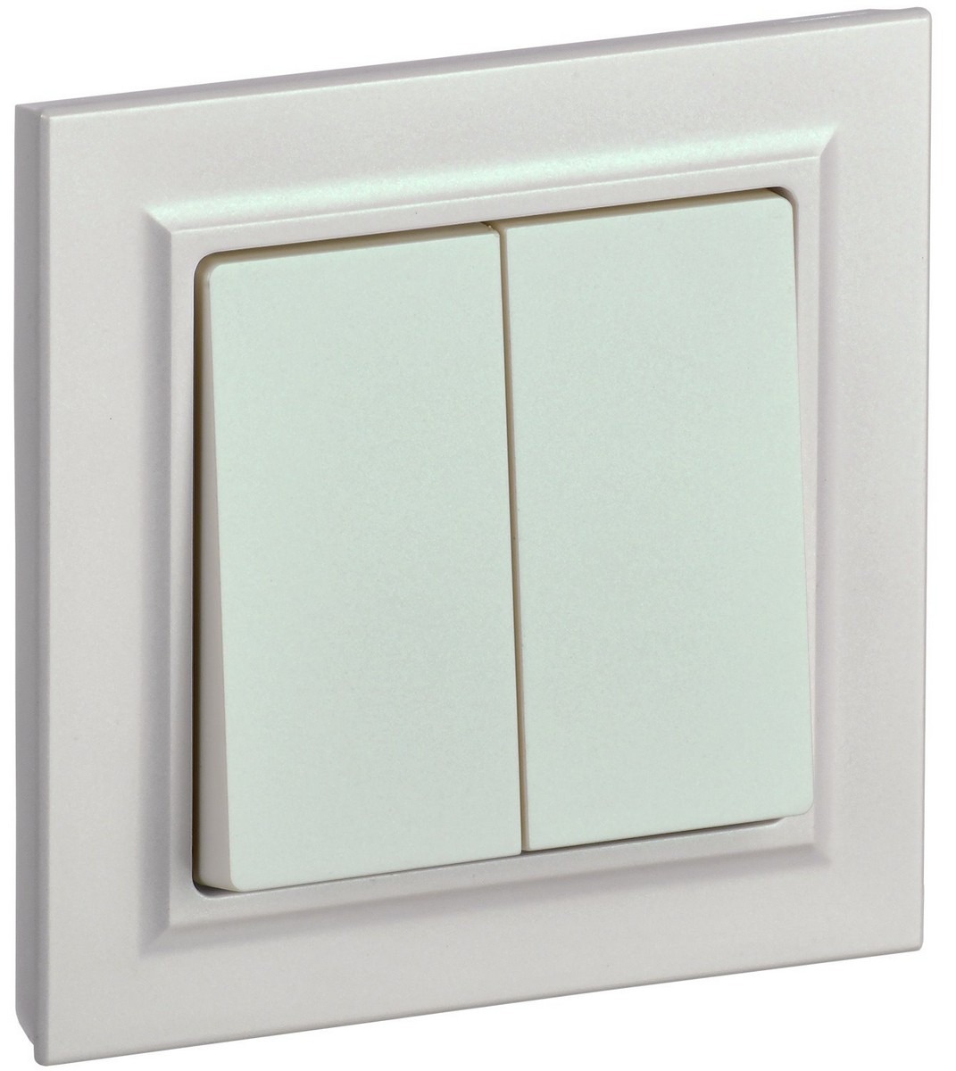 IEK Brite Жемчуг Выключатель IEK BRITE Жемчуг 2-кл. 10А в сб. ВСР10-2-0-БрЖ BR-V20-0-10-K36-F