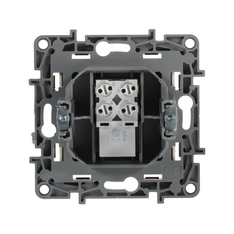 Legrand Etika Слоновая кость Розетка телефонная Legrand Etika слоновая кость (RJ11) 672340