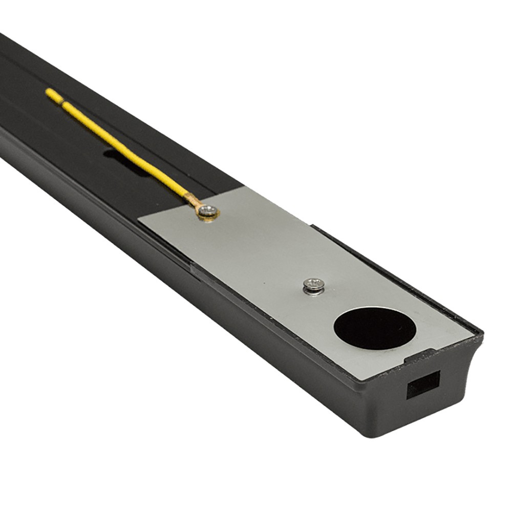 Трековые светодиодные светильники Шинопровод для трековых светильников Feron черный 1м CAB1003 10340 