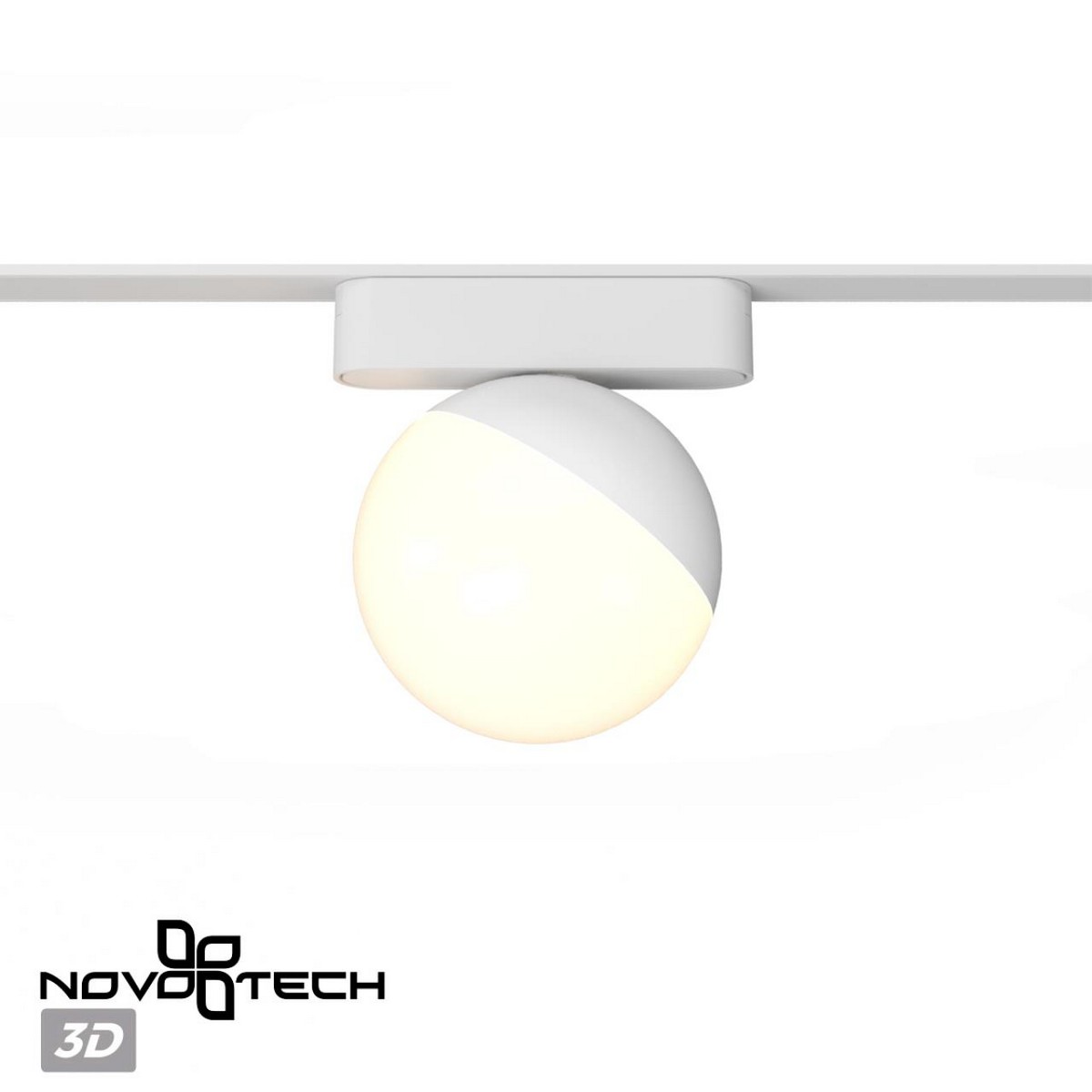 Трековые светодиодные светильники Трековый светильник для низковольтного шинопровода NOVOTECH 359263 SMAL 