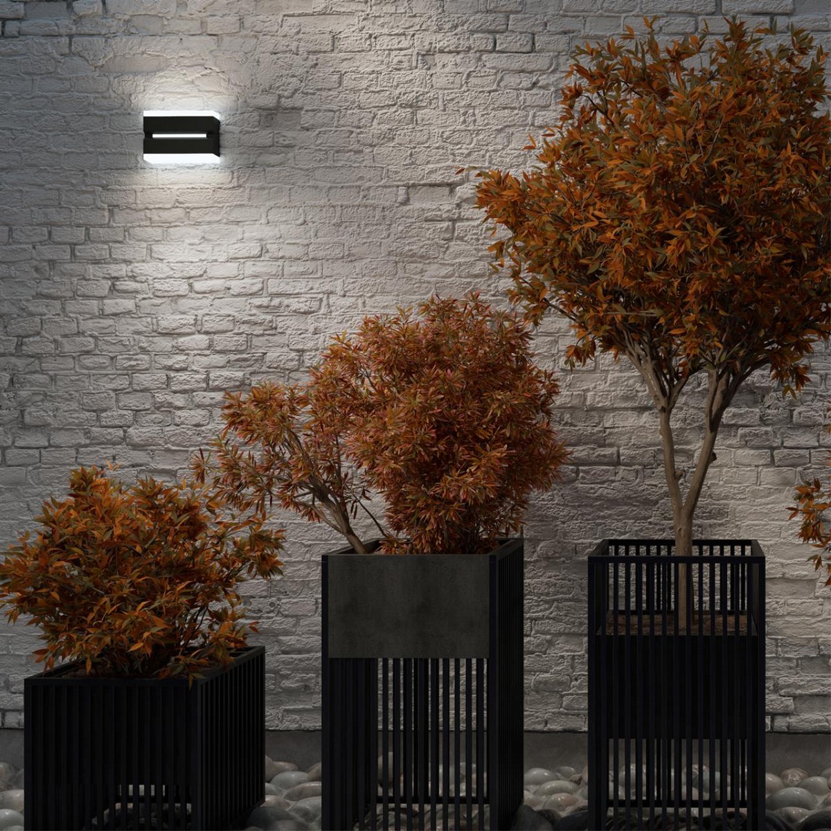 Светодиодные ландшафтные светильники Светильник ландшафтный светодиодный настенный NOVOTECH 359196 STRAIT 